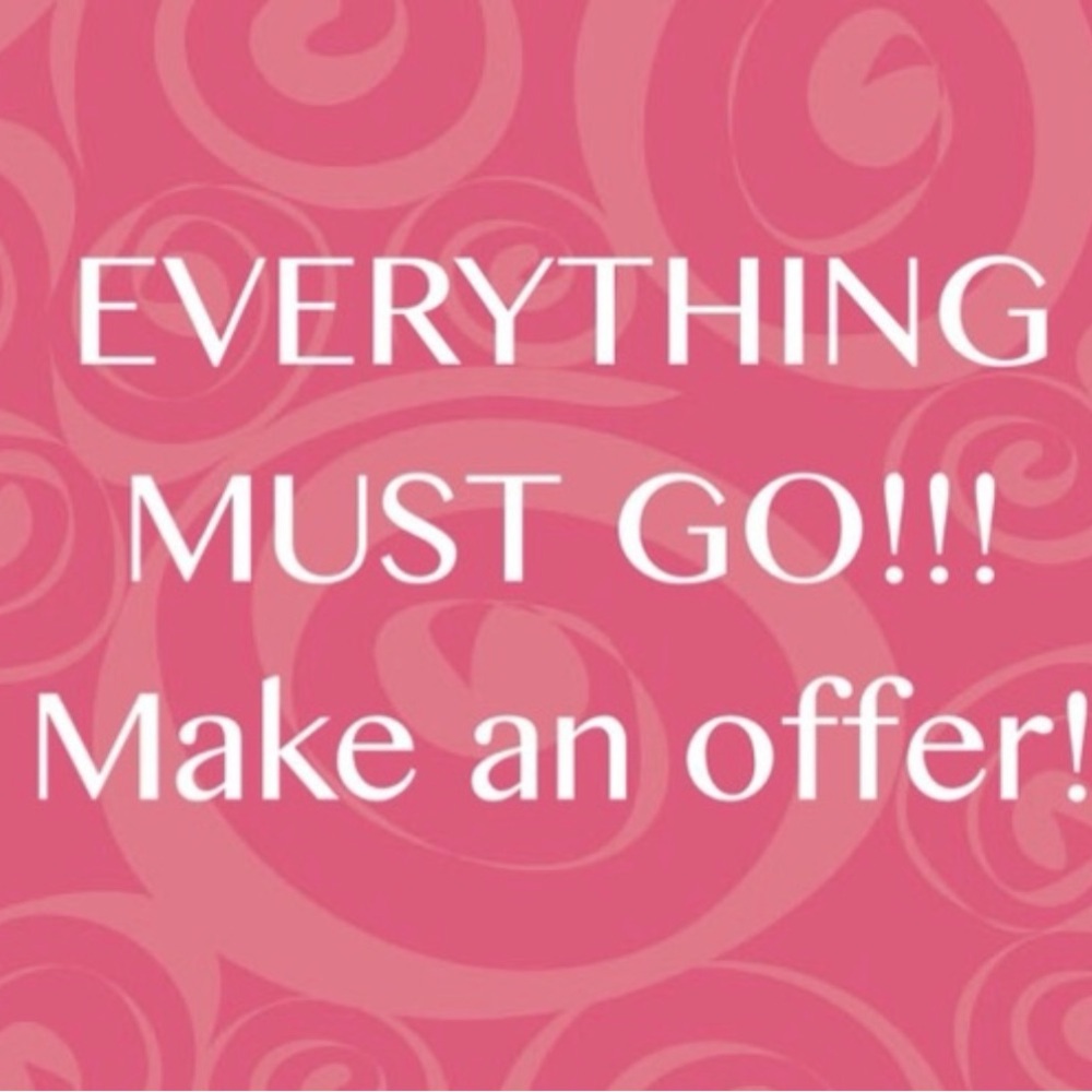 CLOSET SALE! EVERYTHING MUST GO!!! SEND AN OFFER!!!